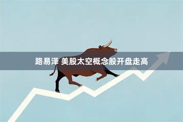 路易泽 美股太空概念股开盘走高